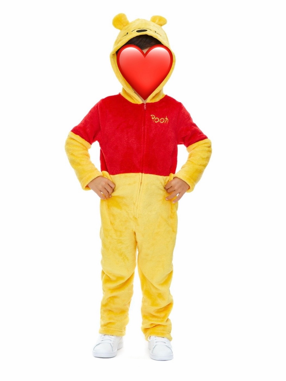 Disney Winnie the Pooh fleece zip-up hooded coverall